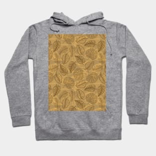 Leaf Line Art Hoodie